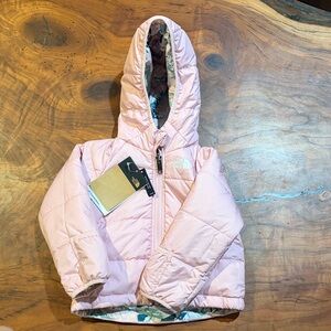 The North Face Light Pink Hooded Jacket NWT 18 month